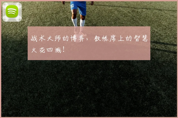 战术大师的博弈,教练席上的智慧火花四溅!